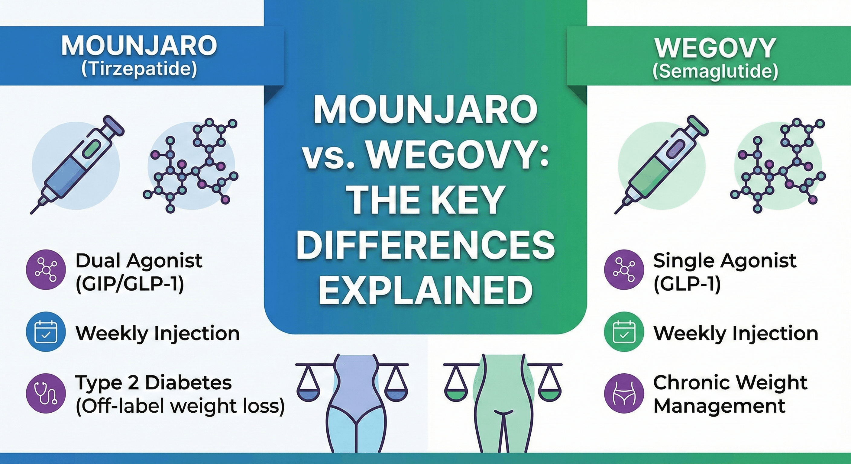 Mounjaro vs. Wegovy: A Comprehensive Comparison of Leading Weight Loss Injections